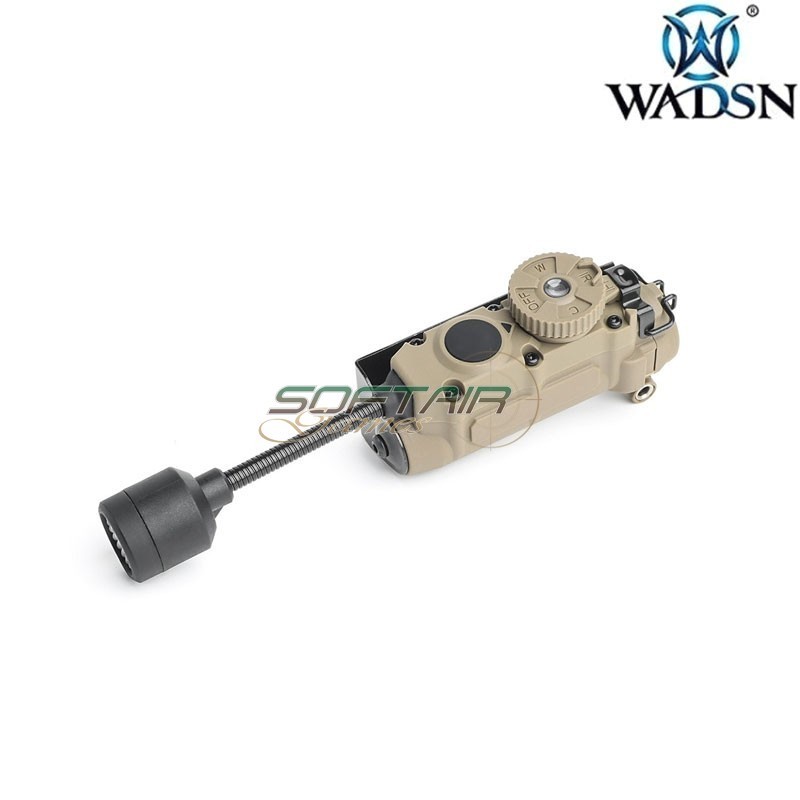 Helmet flashlight DARK EARTH LED/IR Flashlight Wadsn (wd05001-t)