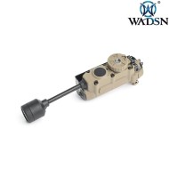 Torcia elmetto DARK EARTH LED/IR Flashlight Wadsn (wd05001-t)