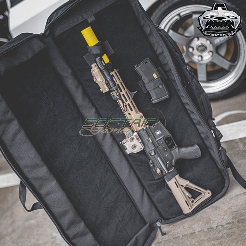 Multipurpose suitcase 75cm Mod.A BLACK transport as a backpack TheBlackShips (tbs-075-bk) Multipurpose suitcase 75cm Mod.A BLACK transport as a backpack TheBlackShips (tbs-075-bk)