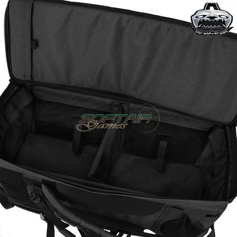 Valigia multiuso 75cm Mod.A BLACK trasporto a zaino TheBlackShips (tbs-075-bk) Valigia multiuso 75cm Mod.A BLACK trasporto a zaino TheBlackShips (tbs-075-bk)