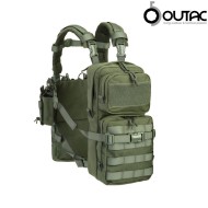 Combo Mini Chest rig + Backpack COYOTE TAN Outac (ot-rc201-kit-ct)