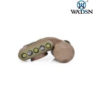 Helmet Light Set Gen 2 DARK EARTH Wadsn (wex029-de-red)