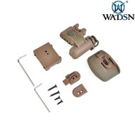 Helmet Light Set Gen 2 DARK EARTH Wadsn (wex029-de-red)