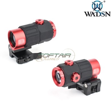 Magnifier 5x G45 RED Wadsn (wy307-re-lo)