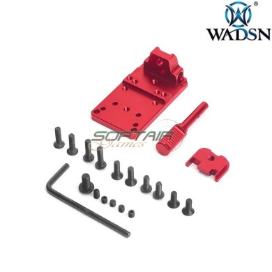 Universal RMR mount RED for Glock Wadsn (ws02022-re-lo)