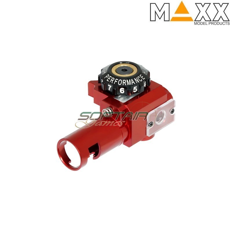 CNC Aluminum Hop Up Chamber EVO for Scorpion AEG Maxx Model (mx-hop020evo) CNC Aluminum Hop Up Chamber EVO for Scorpion AEG Maxx Model (mx-hop020evo)