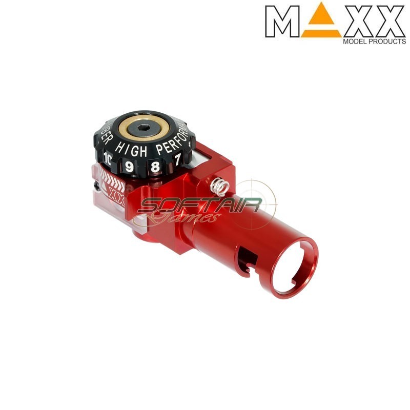 CNC Aluminum Hop Up Chamber EVO for Scorpion AEG Maxx Model (mx-hop020evo) CNC Aluminum Hop Up Chamber EVO for Scorpion AEG Maxx Model (mx-hop020evo)