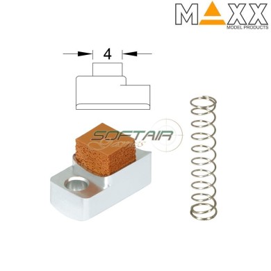 Hopup Chamber Soft Flat Nub 4mm per EVO-3 Maxx Model (mx-hop020sf4)