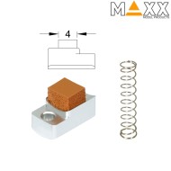 Hopup Chamber Soft Flat Nub 4mm per EVO-3 Maxx Model (mx-hop020sf4) Hopup Chamber Soft Flat Nub 4mm per EVO-3 Maxx Model (mx-hop020sf4)