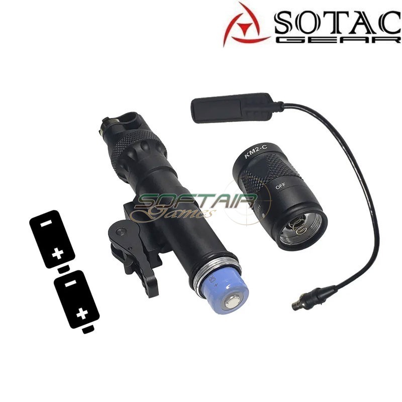 Torcia suref. style M622V+IR GREY Sotac Gear (sg-sd-087-m622v-ir-gy)