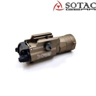 Torcia X300UH-B DARK EARTH Sotac Gear (sg-sd-79-de)