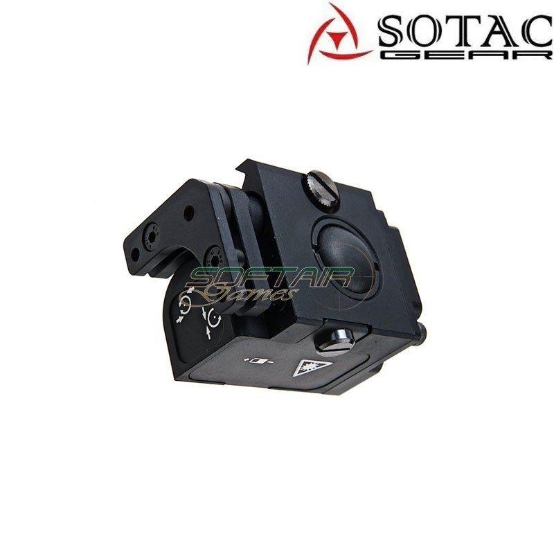 Zen "PERST- 1" Style BLACK Green Laser Sotac Gear (sg-sd-1103-bk)