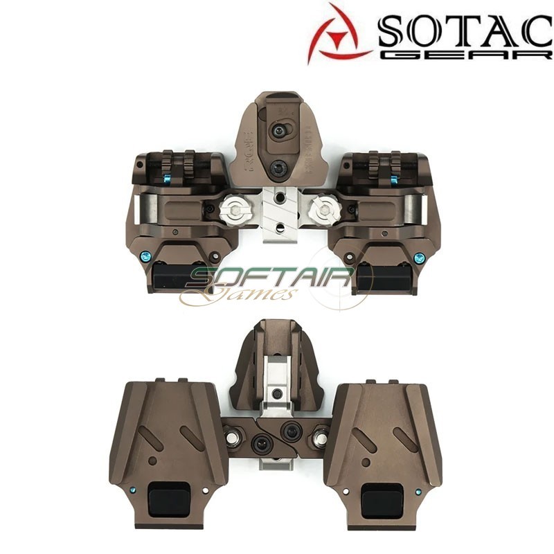 KVC Mount RQE Dual Style FDE Sotac Gear (sg-sm-3-rqe-de)