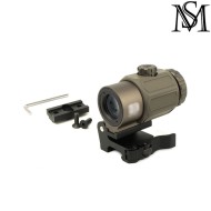 Magnifier G43 TYPE 3X DARK EARTH Milsim Series (ms-119-de)