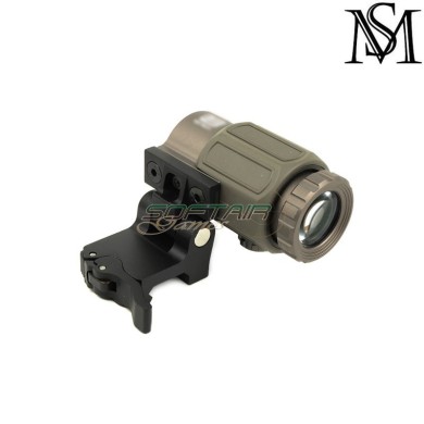 Magnifier G43 TYPE 3X DARK EARTH Milsim Series (ms-119-de)