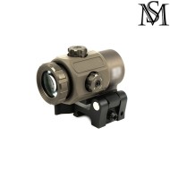 Magnifier G43 TYPE 3X DARK EARTH Milsim Series (ms-119-de)