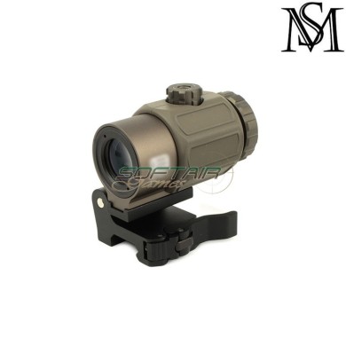 Magnifier G43 TYPE 3X DARK EARTH Milsim Series (ms-119-de)