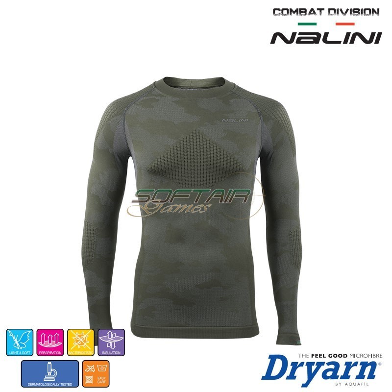 Combat LONG SLEEVE 4 Seasons RANGER GREEN CAMO Nalini - Softair Games - ASG  Softair San Marino