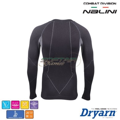 Combat LONG SLEEVE 4 Seasons BLACK Nalini (cdn-33191-bk-0370)