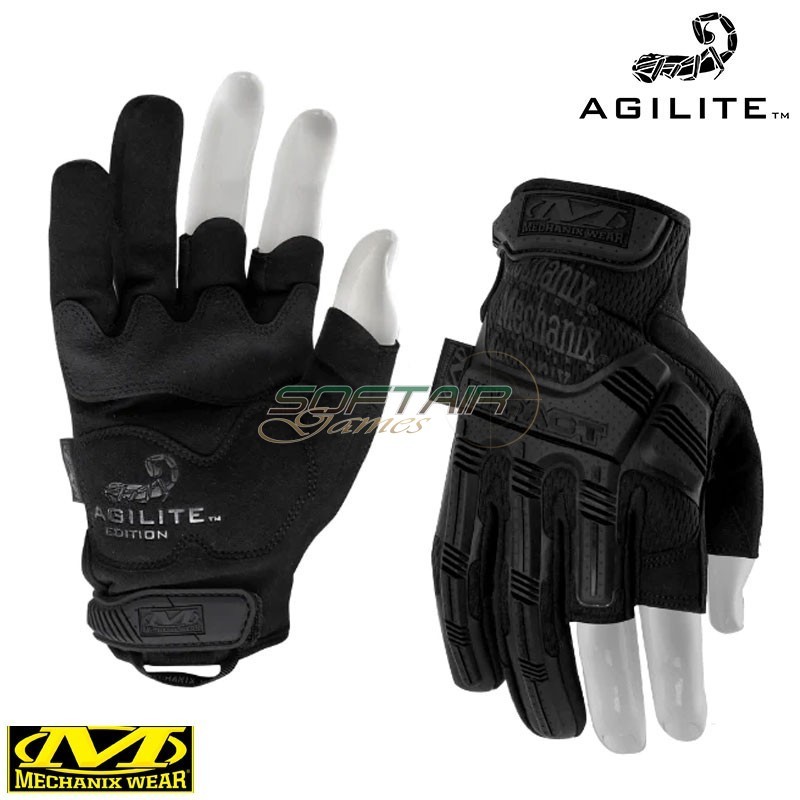 Guanti M-PACT Trigger Finger Agilite Edition BLACK Agilite (ag-mpf-55-bk)