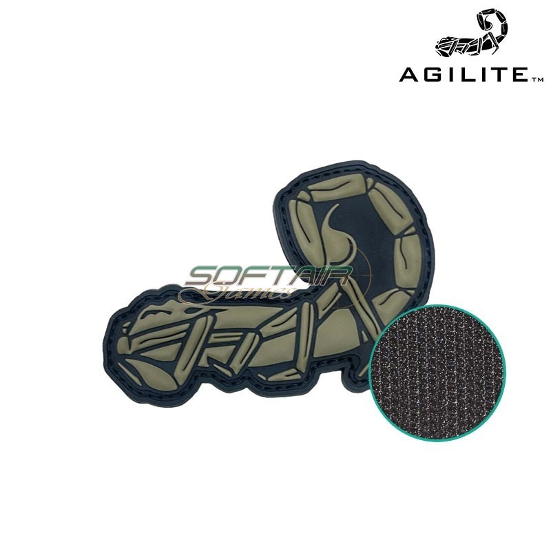 Patch PVC SCORPION RANGER GREEN Agilite (8124RNG1SZ)