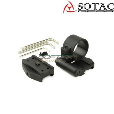 Low mount Kit BLACK Aris. Style per T1 e magnifier Sotac Gear (sg-dh-0679-bk)
