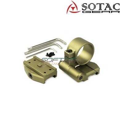 Low mount Kit DARK EARTH Aris. Style per T1 e magnifier Sotac Gear (sg-dh-0679-de)