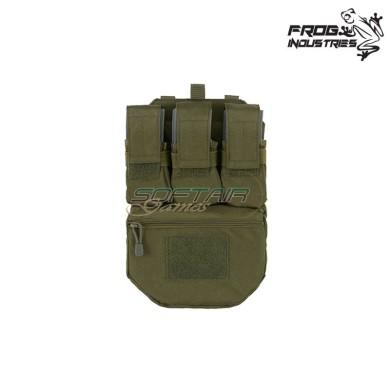 ASSAULT Rear Panel Molle OLIVE DRAB Frog Industries® (fi-51613103-od)