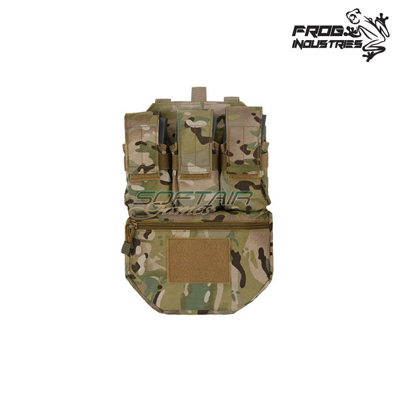 ASSAULT Rear Panel Molle MULTICAM Frog Industries® (fi-51613103-mc)