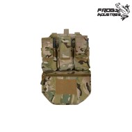ASSAULT Rear Panel Molle MULTICAM Frog Industries® (fi-51613103-mc)