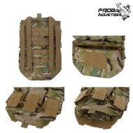 ASSAULT Rear Panel Molle MULTICAM Frog Industries® (fi-51613103-mc)