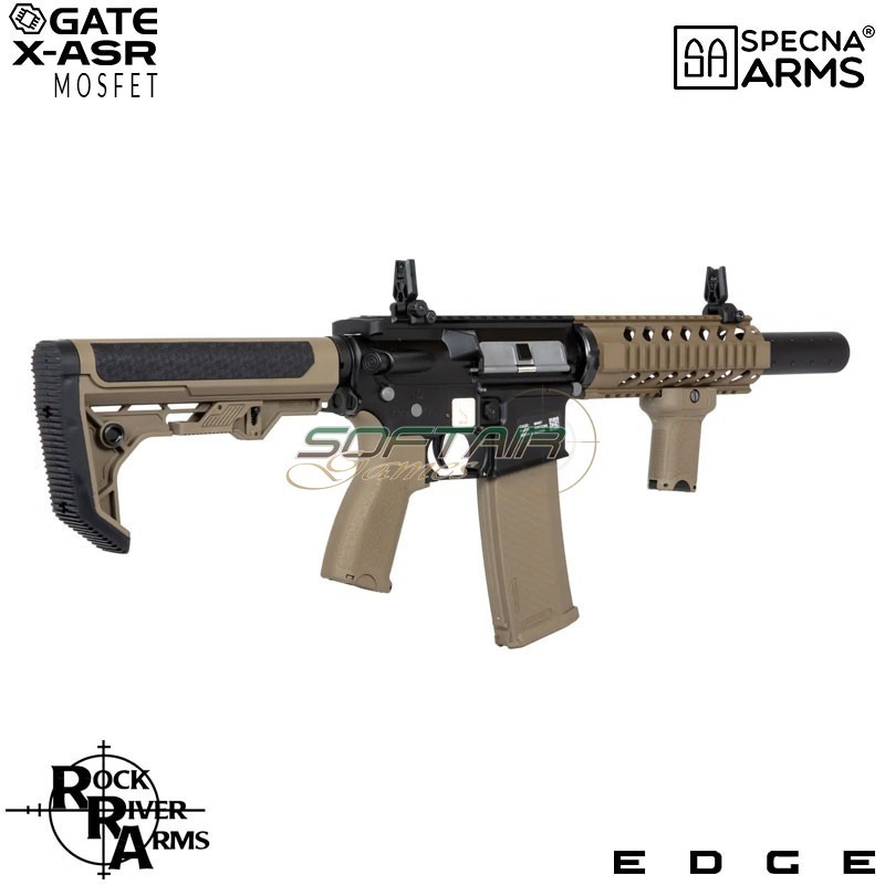 Electric Rifle SA-E11 Edge™ RRA M4 Silenced Carbine Replica TWO TONE Specna Arms® (spe-01-033919)