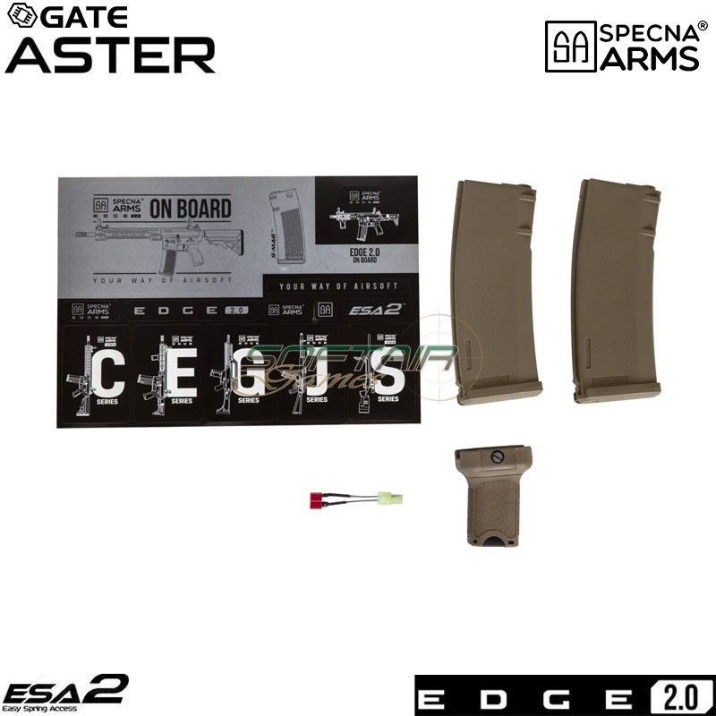 Fucile elettrico SA-E12-LH M4 carbine EDGE 2.0™ HALF TAN Specna Arms® (spe-01-033923)