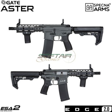 Electric rifle SA-E12-LH M4 carbine EDGE 2.0™ CHAOS GREY Specna Arms® (spe-01-033924)