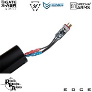 Electric Rifle SA-E17-L Edge™ RRA + M4 Strike IND. Carbine Replica BLACK Specna Arms® (spe-01-033932)