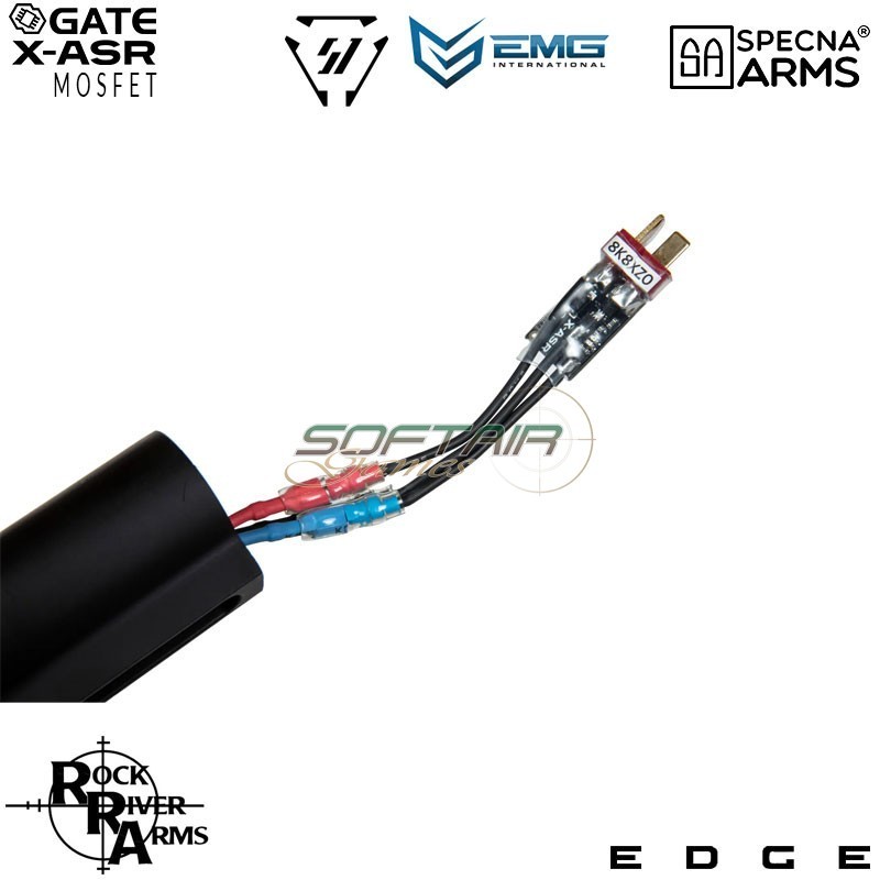 Electric Rifle SA-E17-L Edge™ RRA + M4 Strike IND. Carbine Replica HALF TAN Specna Arms® (spe-01-033933)