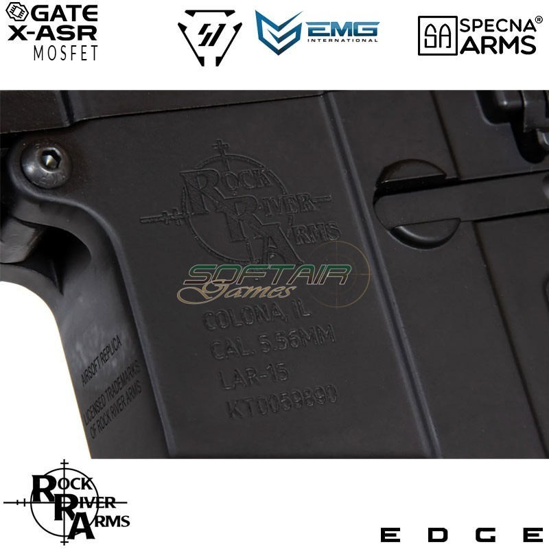 Fucile Elettrico SA-E17-L Edge™ RRA + M4 Strike IND. Carbine Replica HALF TAN Specna Arms® (spe-01-033933)