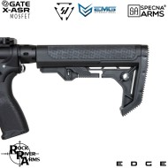 Fucile Elettrico SA-E17-L Edge™ RRA + M4 Strike IND. Carbine Replica CHAOS GREY Specna Arms® (spe-01-033934)