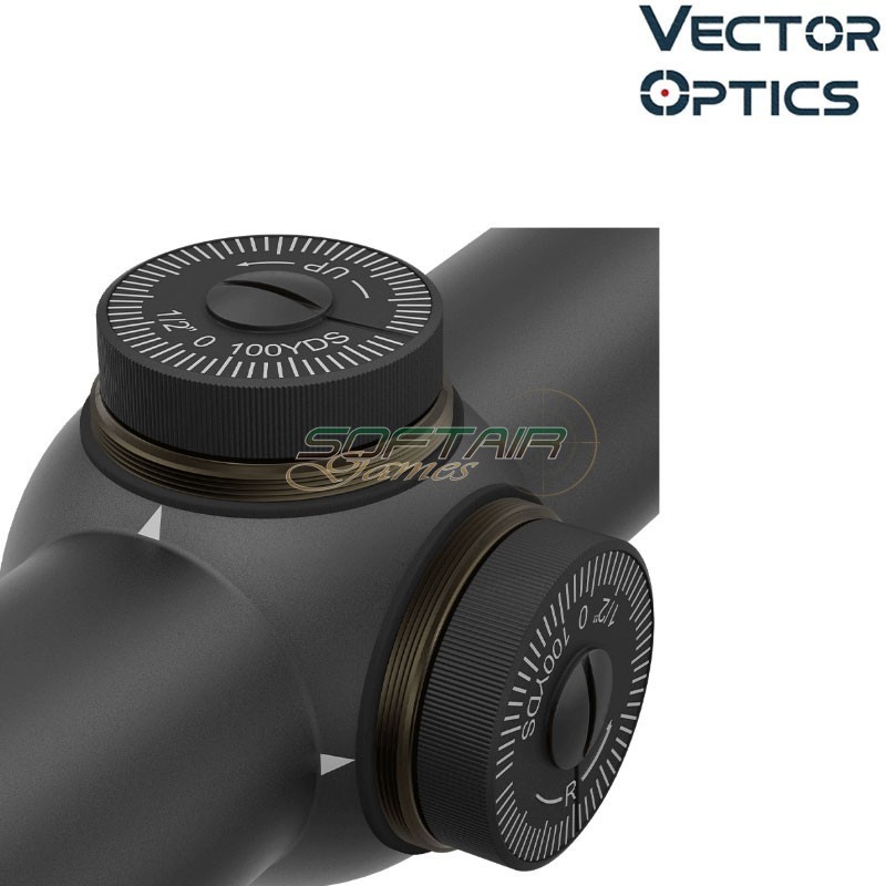 Scope Forester 1-4x24SFP Riflescope BLACK Vector Optics (ve-scoc-28)
