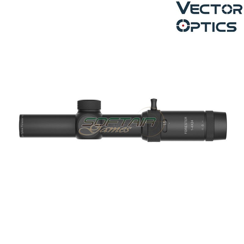 Scope Forester 1-4x24SFP Riflescope BLACK Vector Optics (ve-scoc-28)