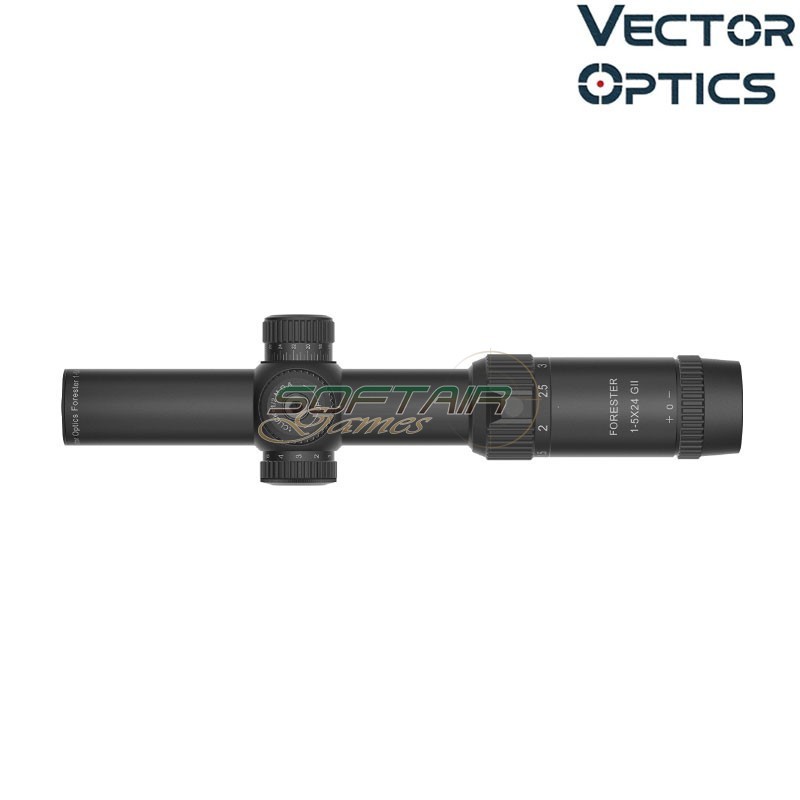 Vector Optics Forester 1-5×24 GenⅡ マウント付 1-5x LPVO | Forester 1-5x24 SFP .22LR FDE – Vector Optics US