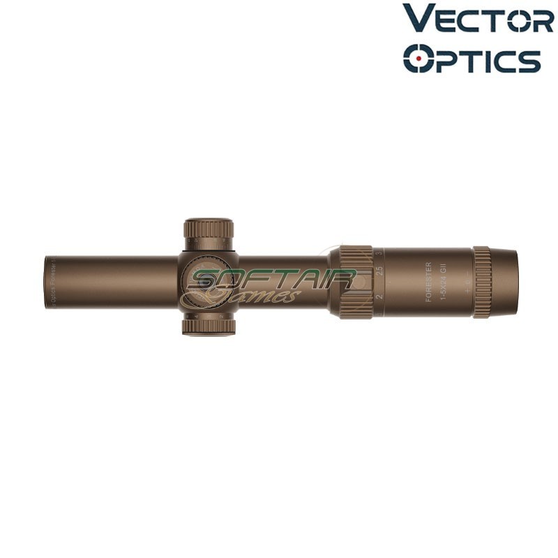 Scope Forester 1-5x24SFP Gen 2 Riflescope Vector Optics - Softair Games -  ASG Softair San Marino