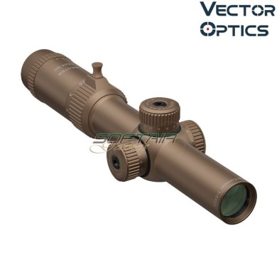 Scope Forester 1-5x24SFP Gen 2 Riflescope FDE Vector Optics (ve-scoc-32)