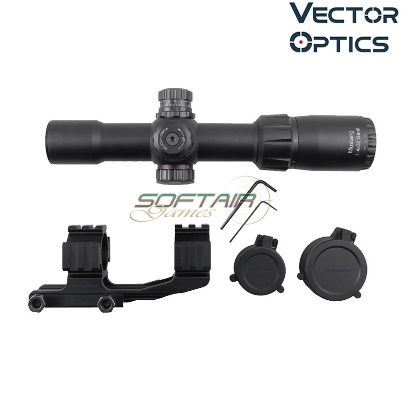 Ottica Mustang 1-4x30SFP Riflescope NERA Vector Optics (ve-scoc-29)