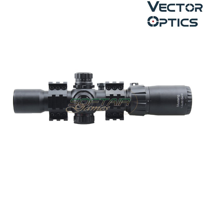 Ottica Mustang 1-4x30SFP Riflescope NERA Vector Optics (ve-scoc-29)