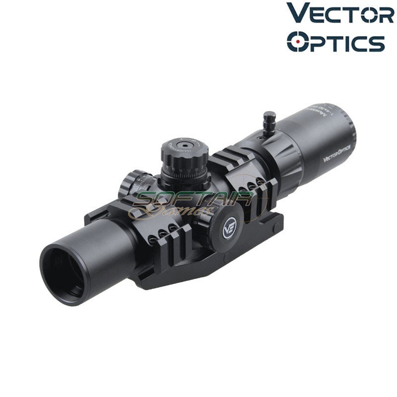 Ottica Mustang 1-4x30SFP Riflescope NERA Vector Optics (ve-scoc-29)