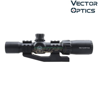 Scope Mustang 1-4x30SFP Riflescope BLACK Vector Optics (ve-scoc-29)