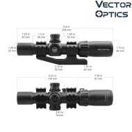Scope Mustang 1-4x30SFP Riflescope BLACK Vector Optics (ve-scoc-29) Scope Mustang 1-4x30SFP Riflescope BLACK Vector Optics (ve-scoc-29)