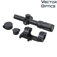Scope Mustang 1-4x24FFP Riflescope BLACK Vector Optics (ve-scff-36)