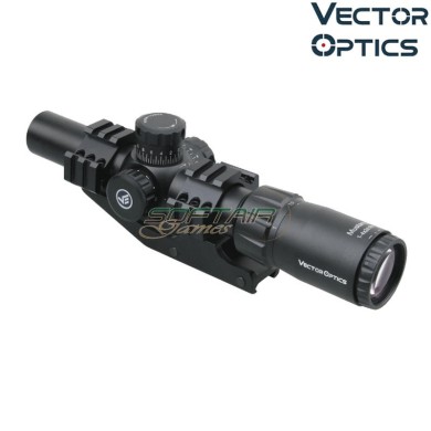 Scope Mustang 1-4x24FFP Riflescope BLACK Vector Optics (ve-scff-36)